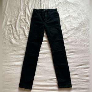 Black madewell skinny jeans